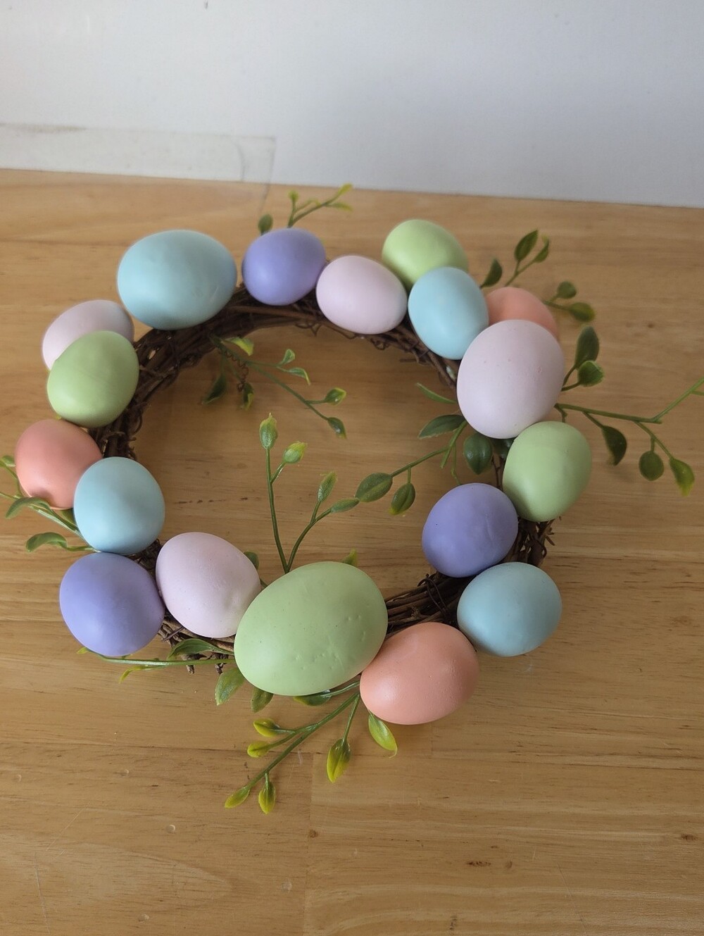 Easter Egg Pastel Wreath